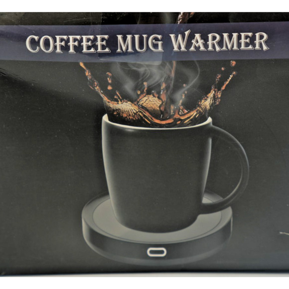 Electric Coffee Mug Warmer Plate with Auto Gravity Switch, Black - Picture 2 of 5